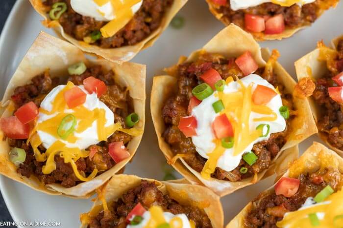 Easy Wonton Taco Cups: Kid-Friendly Muffin Tin Recipe
